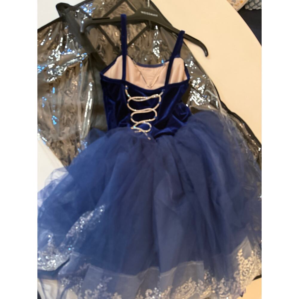 Weissman girls dance costume 16659 Candle on and Water size LC - Picture 3 of 7